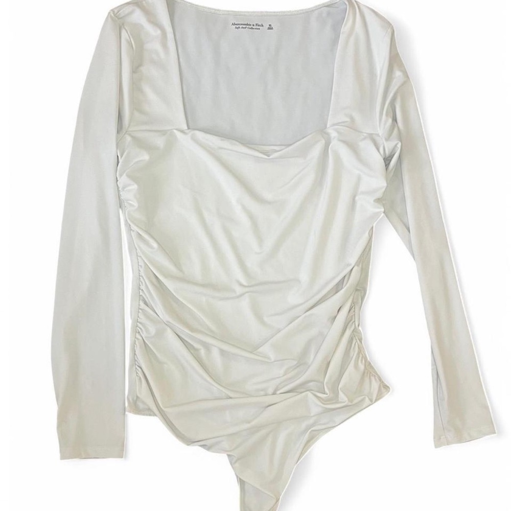 Abercrombie & Fitch Soft White Top